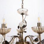 Люстра "Жасмин" 5хE14 40Вт бронза 64х64х50 см.