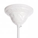 Люстра "Аделина" 5хE14 40Вт белый-желтый 51х51х55 см.