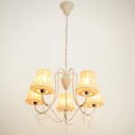 Люстра "Азалия" 5хE14 40Вт белый 58х58х39 см.