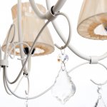 Люстра "Азалия" 5хE14 40Вт белый 58х58х39 см.