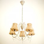 Люстра "Азалия" 5хE14 40Вт белый 58х58х39 см.