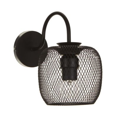 Бра Бра "Бирра" 1xE27 40Вт черный 12х19х23 см.