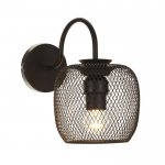 Бра "Бирра" 1xE27 40Вт черный 12х19х23 см.