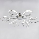 Люстра "Севилья" LED 78Вт 4000К хром 65х65х13 см.