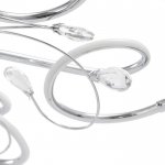 Люстра "Севилья" LED 78Вт 4000К хром 65х65х13 см.