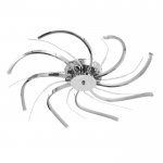 Люстра "Сицилия" LED 64Вт 4000К хром 67х67х18,5 см.