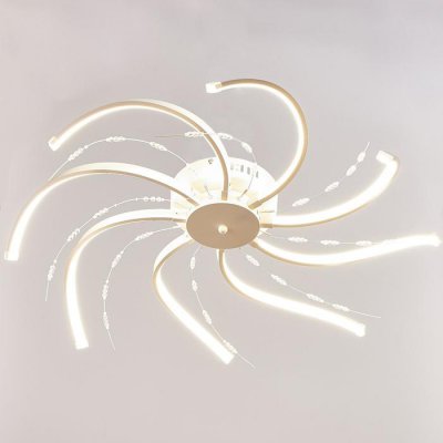 Люстра "Сицилия" LED 64Вт 4000К белый 67х67х18,5 см.