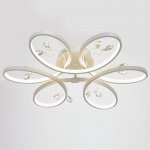 Люстра "Сильвия" LED 78Вт 4000К белый 56х56х17 см.