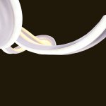 Люстра "Вега" LED 162Вт 3 режима 3000-6000К белый 66х66х85 см.