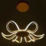 Люстра "Вега" LED 162Вт 3 режима 3000-6000К белый 66х66х85 см.