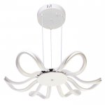 Люстра "Вега" LED 162Вт 3 режима 3000-6000К белый 66х66х85 см.