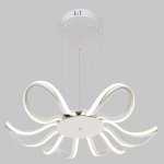 Люстра "Вега" LED 162Вт 3 режима 3000-6000К белый 66х66х85 см.