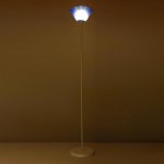 Торшер 1341059WT+BL/1 15Вт E27 белый-синий