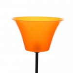 Торшер 1341060BK+OR/1 15Вт E27 черный-оранжевый