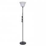 Торшер 1341060BK+WT/1 15Вт E27 черный-белый