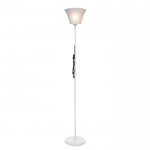 Торшер 1341060WT+WT/1 15Вт E27 белый