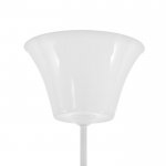 Торшер 1341060WT+WT/1 15Вт E27 белый