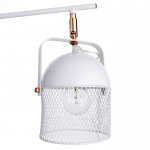 Люстра "Бирасо" 3x60Вт E27 белый-золото 58х58х40 см.