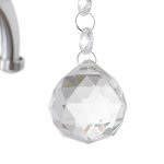 Люстра с ПДУ  "Сания" 5xLED 100Вт 3000-6000К диммер, хром 57х57х24 см.