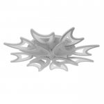 Люстра с ПДУ  "Дженна" 12xLED 240Вт 3000-6000К диммер, белый 90х90х12 см.