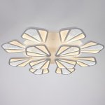 Люстра с ПДУ  "Валенсия" 12xLED 288Вт 3000-6000К диммер, белый 90х90х12 см.