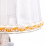 Люстра "Леонардо" 5x40Вт E14 белый+золото 60x60x65 см.