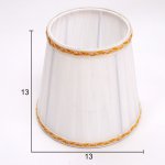 Люстра "Леонардо" 5x40Вт E14 белый+золото 60x60x65 см.