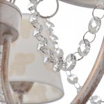 Люстра "Флориан" 5x40Вт E14 белый+золото 60x60x33 см.