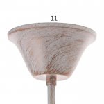 Люстра "Флориан" 5x40Вт E14 белый+золото 60x60x33 см.