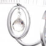 Люстра "Лакрима" 5х40Вт E14 хром 60х60х108 см.