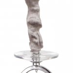 Люстра "Лакрима" 5х40Вт E14 хром 60х60х108 см.