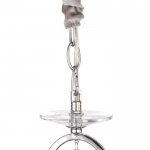 Люстра "Лакрима" 5х40Вт E14 хром 60х60х108 см.