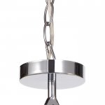 Люстра "Барлетта" 5х40Вт E14 хром 60х60х98 см.