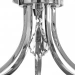 Люстра "Барлетта" 5х40Вт E14 хром 60х60х98 см.