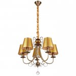 Люстра "Формелло" 5х40Вт E14 бронза 65х65х100 см.