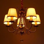 Люстра "Формелло" 5х40Вт E14 бронза 65х65х100 см.