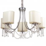 Люстра "Бланка" 5х40Вт E14 хром 65х65х102 см.