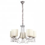 Люстра "Бланка" 5х40Вт E14 хром 65х65х102 см.