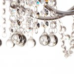 Люстра "Бланка" 5х40Вт E14 хром 65х65х102 см.