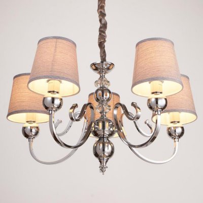 Люстра Люстра "Молинаро" 5х40Вт E14 хром 64х64 см.