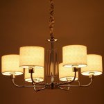 Люстра "Алессандра" 6х40Вт E14 хром 69х69 см.