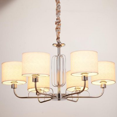 Люстра "Алессандра" 6х40Вт E14 хром 69х69 см.