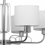 Люстра "Алессандра" 6х40Вт E14 хром 69х69 см.