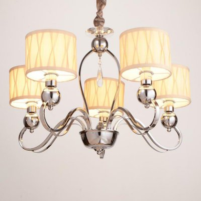 Люстра Люстра "Беатрис" 5х40Вт E14 хром 66х66 см.