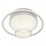 Люстра с ПДУ  "Саменто" LED 3 режима 3000-6000K 88Вт белый 49х49х8,5 см.