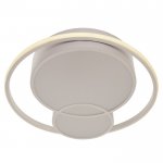 Люстра с ПДУ  "Саменто" LED 3 режима 3000-6000K 88Вт белый 49х49х8,5 см.