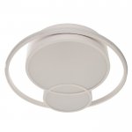 Люстра с ПДУ  "Саменто" LED 3 режима 3000-6000K 88Вт белый 49х49х8,5 см.