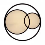 Люстра с ПДУ  "Саменто" LED 3 режима 3000-6000K 88Вт черный 49х49х8,5 см.