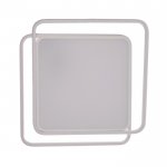 Люстра с ПДУ  "Квадро" LED 3 режима 3000-6000K 105Вт белый 56х55х7 см.