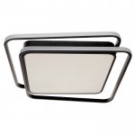 Люстра с ПДУ  "Квадро" LED 3 режима 3000-6000K 105Вт черный 56х55х7 см.